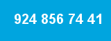 924 856 74 41